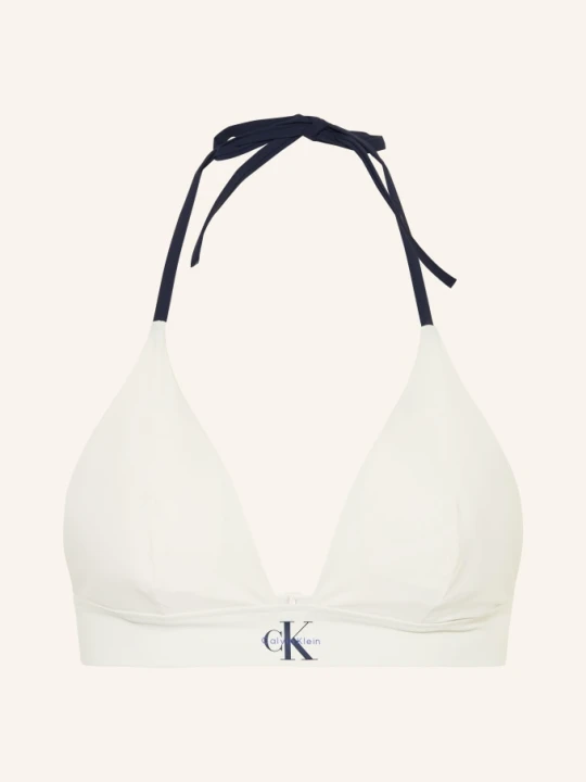 Zdjęcie produktu Calvin Klein Trójkątny Stanik Bikini Ck Monogram weiss