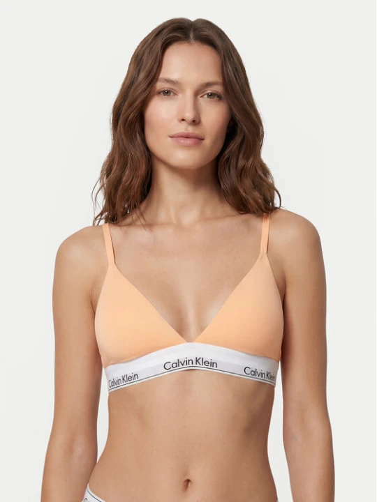 Zdjęcie produktu Calvin Klein Underwear Biustonosz braletka LV00QF8498 Pomarańczowy jasny