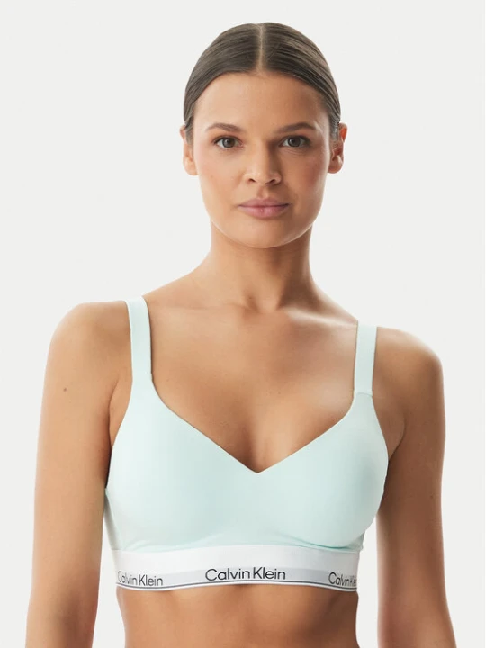 Zdjęcie produktu Calvin Klein Underwear Biustonosz braletka LV00QF8500 Zielony jasny