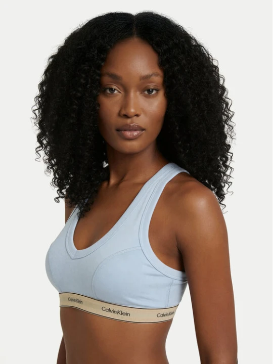 Zdjęcie produktu Calvin Klein Underwear Biustonosz braletka LV00QF8594 Niebieski