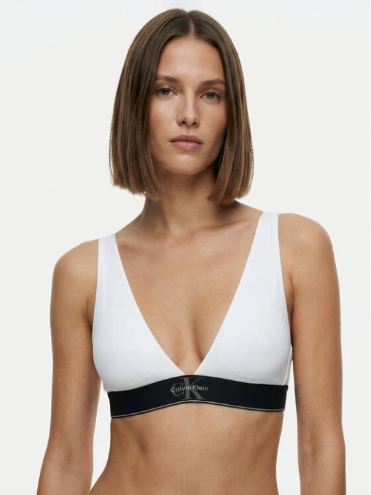 Zdjęcie produktu Calvin Klein Underwear Biustonosz braletka LV00QF8703 Biały