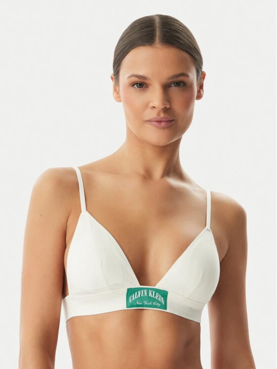 Zdjęcie produktu Calvin Klein Underwear Biustonosz braletka LV00QF8886 Kremowy
