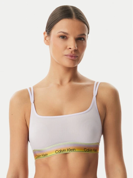 Zdjęcie produktu Calvin Klein Underwear Biustonosz top LV00QF8699 Fioletowy jasny