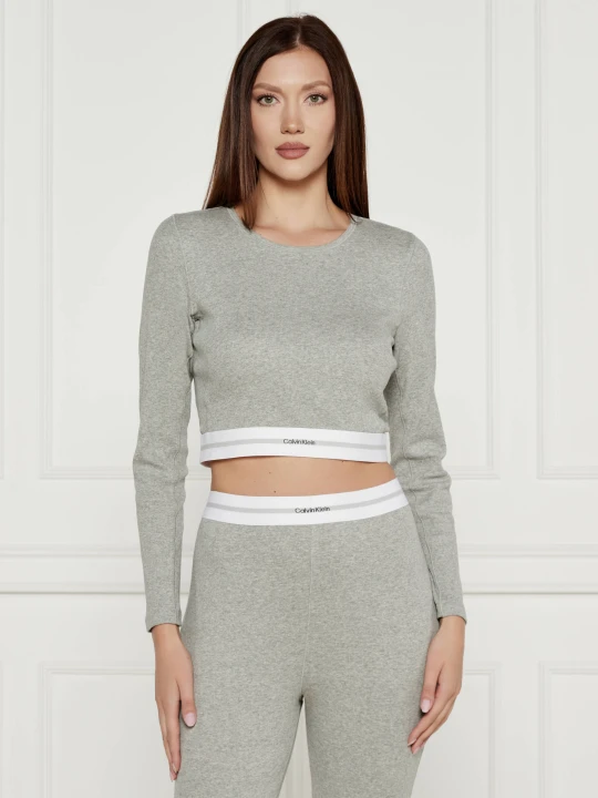 Zdjęcie produktu Calvin Klein Underwear Bluzka | Cropped Fit szary