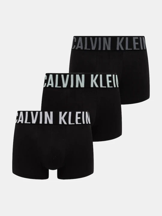 Zdjęcie produktu Calvin Klein Underwear bokserki męskie bawełniane z elastanem 3-pack szary