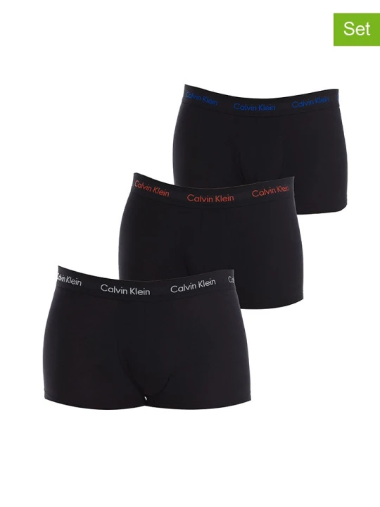 Zdjęcie produktu CALVIN KLEIN UNDERWEAR Bokserki (3 pary) w kolorze czarnym rozmiar: XL