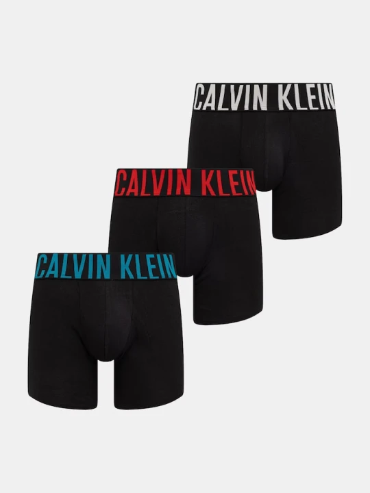 Zdjęcie produktu Calvin Klein Underwear bokserki dopasowane męskie z bawełną 3-pack czarny