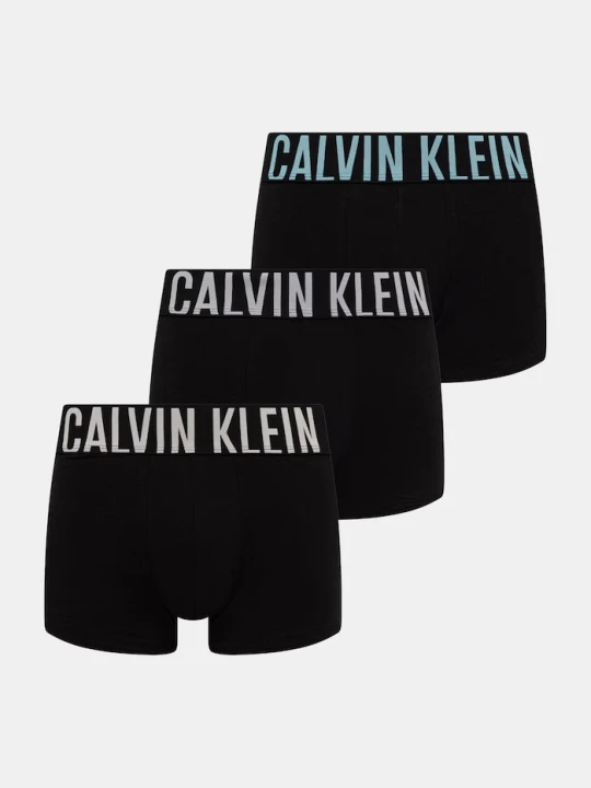 Zdjęcie produktu Calvin Klein Underwear bokserki męskie bawełniane z elastanem 3-pack czarny