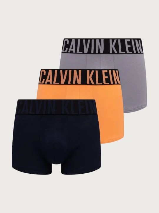 Zdjęcie produktu Calvin Klein Underwear bokserki męskie bawełniane z elastanem 3-pack pomarańczowy
