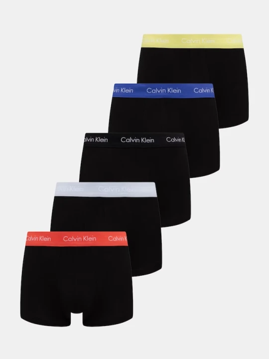 Zdjęcie produktu Calvin Klein Underwear bokserki męskie bawełniane z elastanem 5-pack czarny