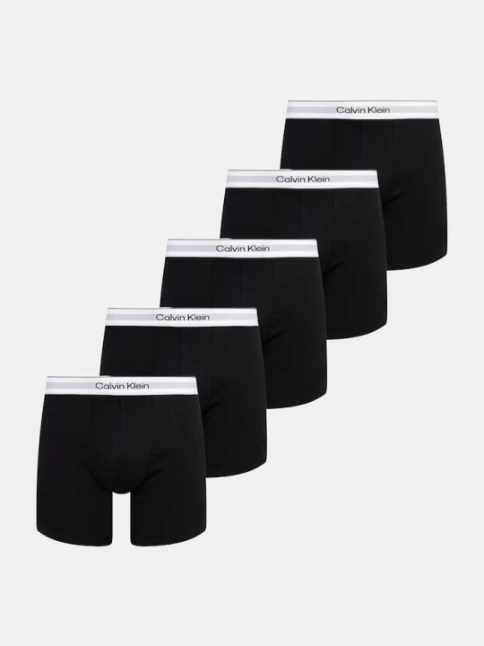 Zdjęcie produktu Calvin Klein Underwear bokserki męskie bawełniane z elastanem 5-pack czarny