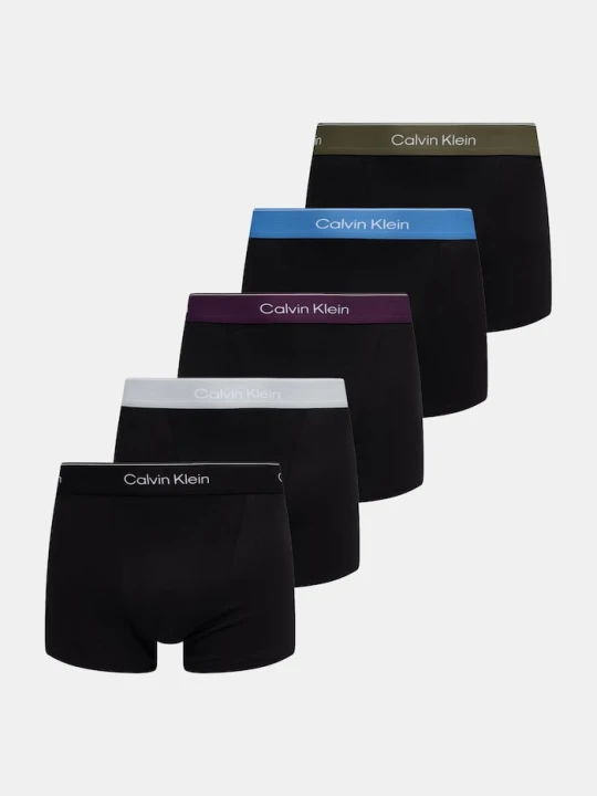 Zdjęcie produktu Calvin Klein Underwear bokserki męskie bawełniane z elastanem 5-pack czarny