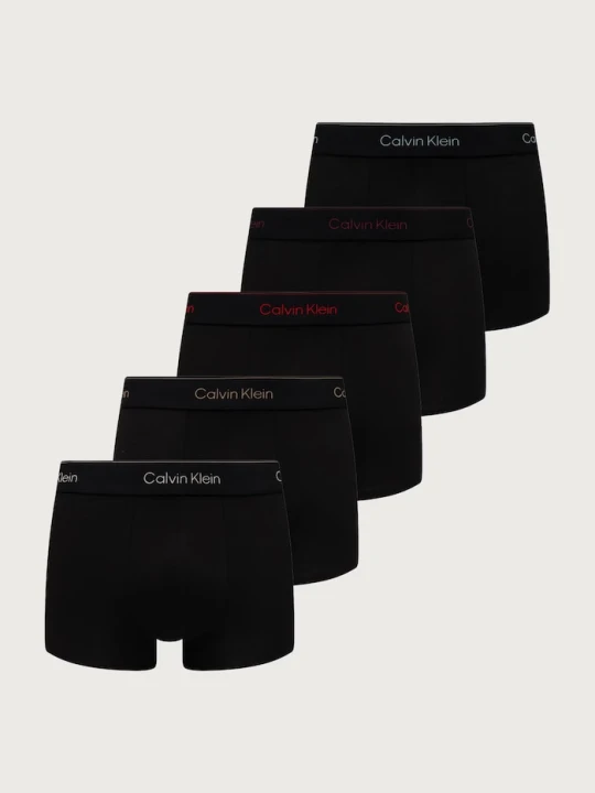 Zdjęcie produktu Calvin Klein Underwear bokserki męskie bawełniane z elastanem 5-pack czarny