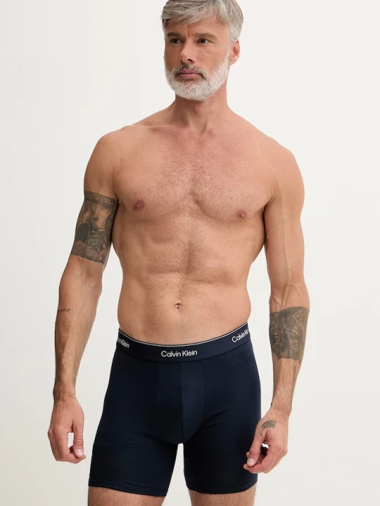 Zdjęcie produktu Calvin Klein Underwear bokserki męskie z bawełną 3-pack turkusowy