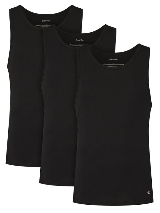 Zdjęcie produktu Calvin Klein Underwear Komplet tank topów Tank 3Pk LV00NB4184 Czarny Slim Fit