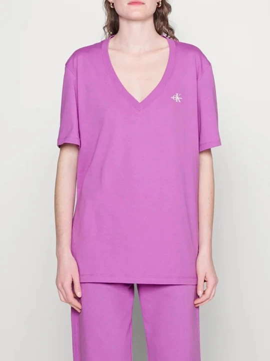 Zdjęcie produktu CALVIN KLEIN UNDERWEAR Koszulka w kolorze fioletowym rozmiar: L