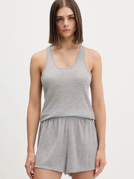 Zdjęcie produktu Calvin Klein Underwear piżama dwuczęściowa damska z wiskozą szary