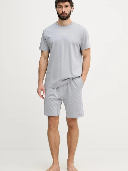Zdjęcie produktu Calvin Klein Underwear piżama dwuczęściowa męska bawełniana szary