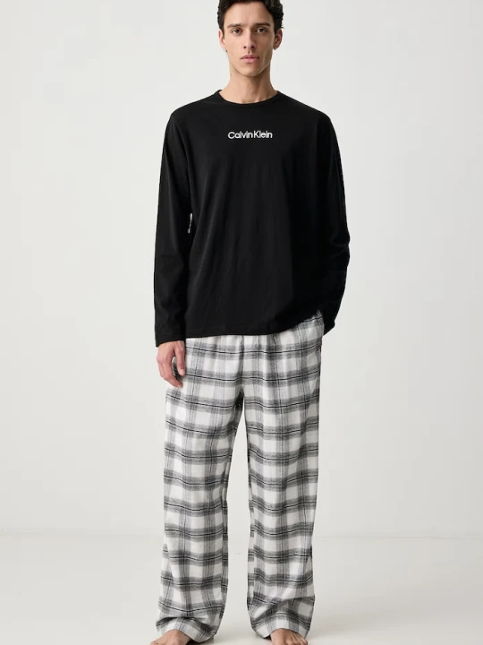Zdjęcie produktu Calvin Klein Underwear piżama dwuczęściowa męska bawełniana czarny