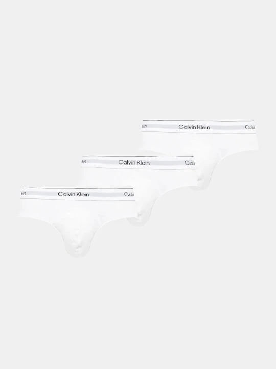 Zdjęcie produktu Calvin Klein Underwear slipy męskie bawełniane z elastanem 3-pack biały