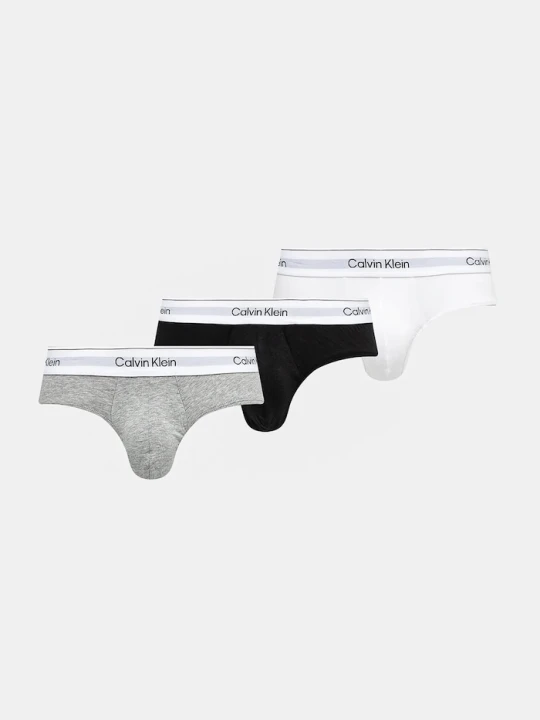 Zdjęcie produktu Calvin Klein Underwear slipy męskie bawełniane z elastanem 3-pack szary