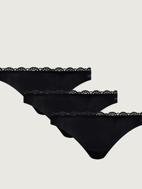 Zdjęcie produktu Calvin Klein Underwear Stringi 3-pack czarny