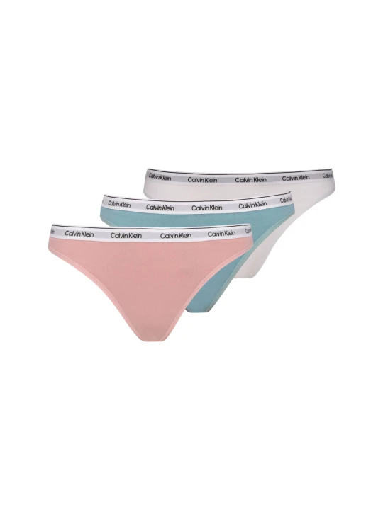 Zdjęcie produktu Calvin Klein Underwear Stringi 3-pack biały