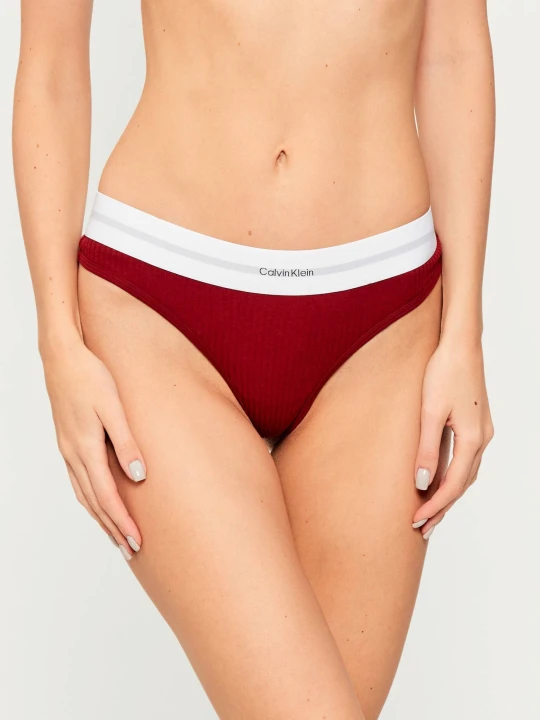 Zdjęcie produktu Calvin Klein Underwear Stringi bordowy