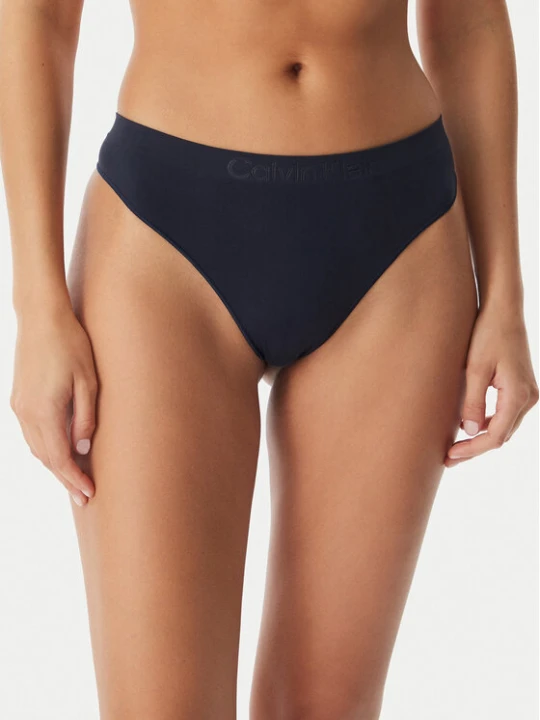 Zdjęcie produktu Calvin Klein Underwear Stringi LV00QD3958 Granatowy
