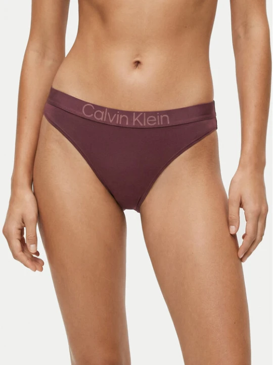 Zdjęcie produktu Calvin Klein Underwear Stringi LV00QD5292 Bordowy
