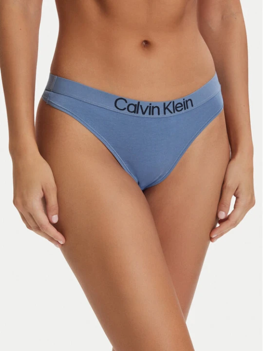 Zdjęcie produktu Calvin Klein Underwear Stringi LV00QD5292 Niebieski