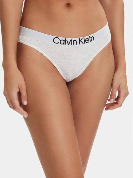 Zdjęcie produktu Calvin Klein Underwear Stringi LV00QD5292 Szary