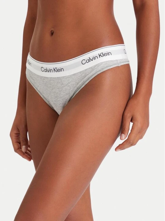 Zdjęcie produktu Calvin Klein Underwear Stringi LV00QF8518 Szary