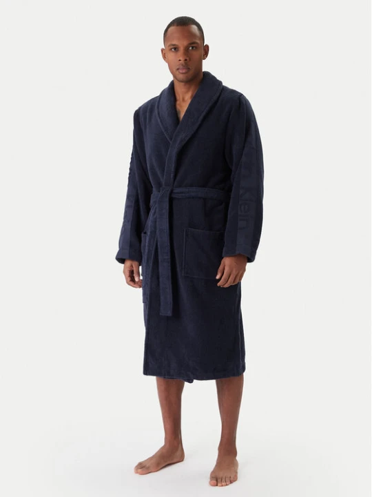 Zdjęcie produktu Calvin Klein Underwear Szlafrok 000EM1159E Granatowy