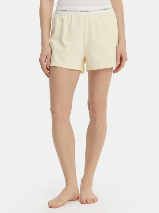 Zdjęcie produktu Calvin Klein Underwear Szorty piżamowe LV00QS7517 Żółty Regular Fit