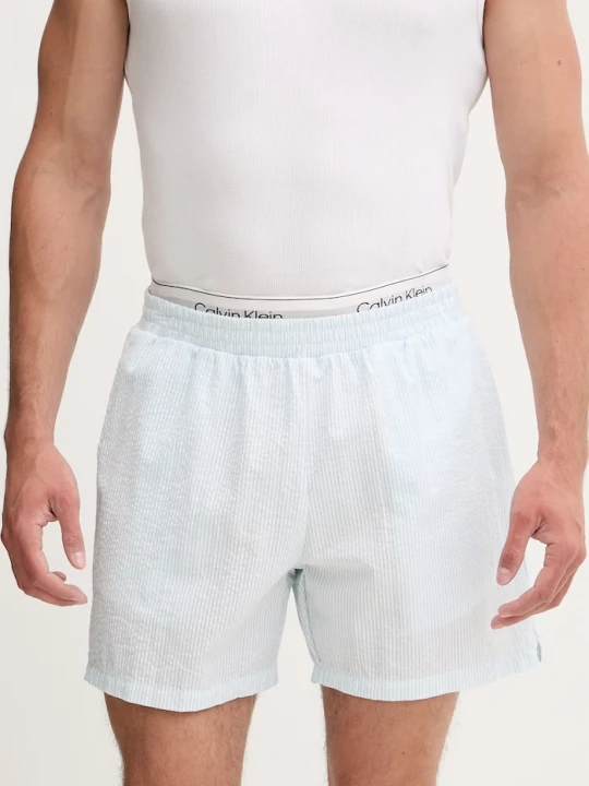 Zdjęcie produktu Calvin Klein Underwear szorty piżamowe męskie bawełniane niebieski