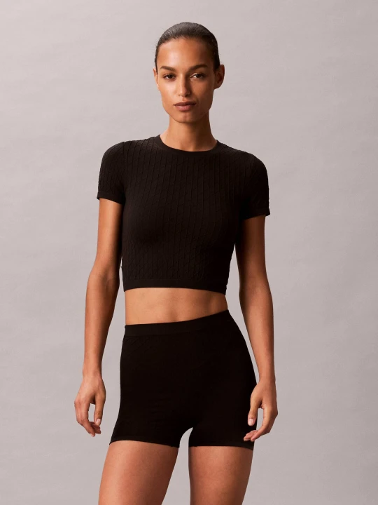 Zdjęcie produktu Calvin Klein Underwear T-shirt | Cropped Fit czarny