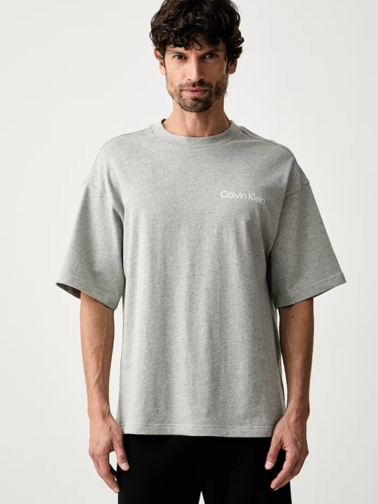 Zdjęcie produktu Calvin Klein Underwear T-shirt lounge męski bawełniany szary