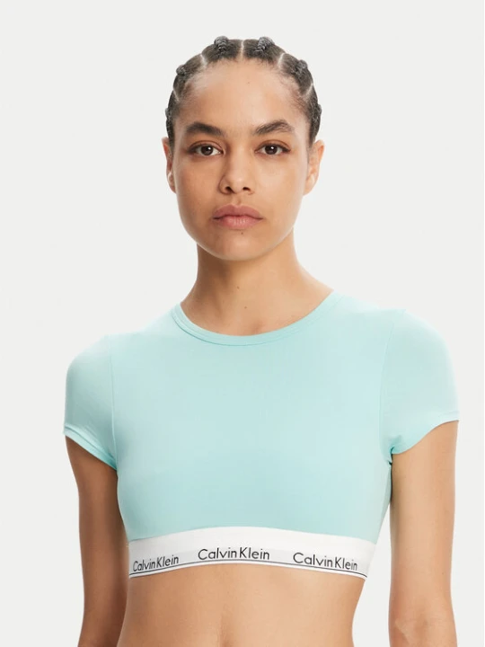 Zdjęcie produktu Calvin Klein Underwear T-Shirt LV00QF7213 Zielony Slim Fit