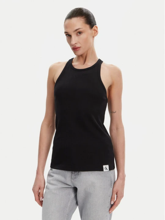 Zdjęcie produktu Calvin Klein Underwear Top LV00QS7492 Czarny Slim Fit