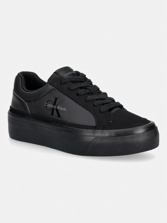 Zdjęcie produktu Calvin Klein VULC FLATF LACEUP NY-SU sneakersy damskie czarny