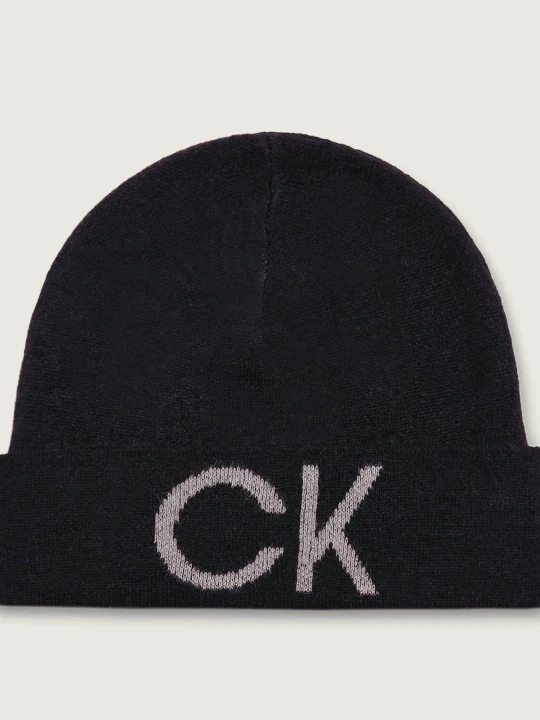 Zdjęcie produktu Calvin Klein Wełniana czapka ELEVATED MONOGRAM