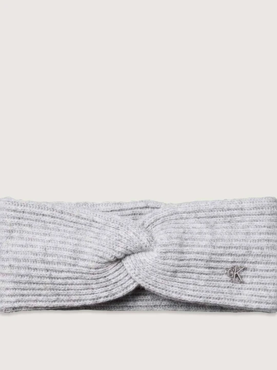 Zdjęcie produktu Calvin Klein Wełniana opaska szary