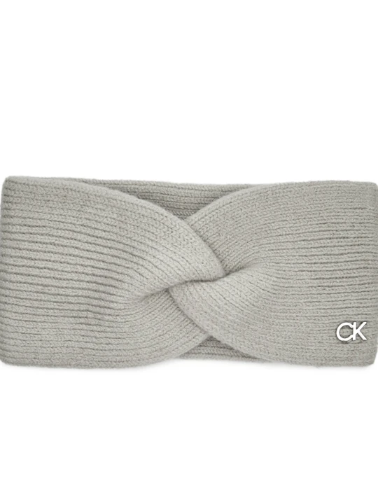 Zdjęcie produktu Calvin Klein Wełniana opaska | z dodatkiem kaszmiru szary