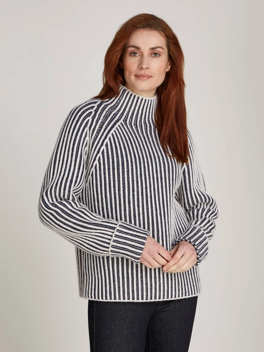 Zdjęcie produktu Calvin Klein Wełniany sweter | Loose fit czarny