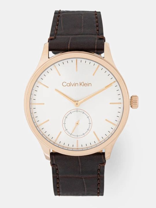 Zdjęcie produktu Calvin Klein zegarek męski brązowy