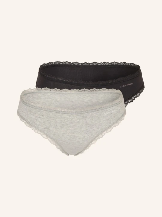 Zdjęcie produktu Calvin Klein Zestaw 2 Par Slipów Cotton Stretch grau