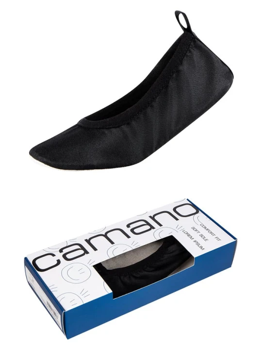 Zdjęcie produktu camano Kapcie w kolorze czarnym rozmiar: 35 / 36
