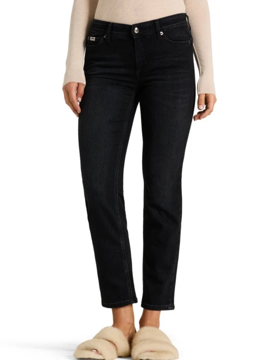 Zdjęcie produktu Cambio Dżinsy o kroju slim fit Kobiety Bawełna czarny