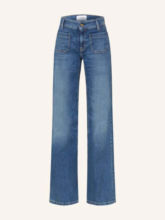 Zdjęcie produktu Cambio Dżinsy Z Rozszerzanymi Nogawkami Amara blau 5133 feminine contrast